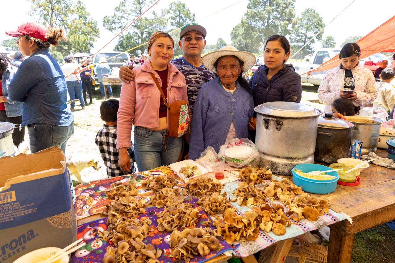 Festival del Hongo reúne a cientos de familias en Altamira de Guadalupe durante la Feria Internacional del Arte Efímero y la Dalia 2026